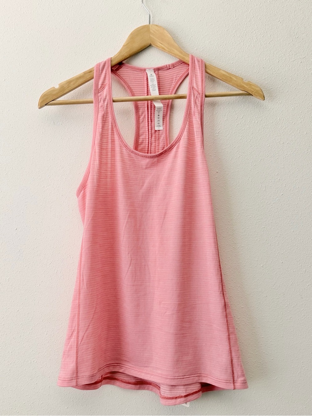 NEW lululemon athletica Pink Racerback Tank Top
